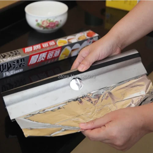 HTB1bVEVHVXXXXcnXpXXq6xXFXXX6.webp stainless steel kitchen utensils stanniol cutter aluminum foil cutter wrap cutter box plastic wrap dispenser