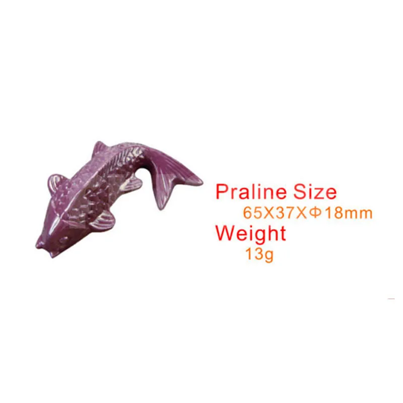 Bakeware Koi / Fish Shape Mold For Chocolate, Diy Baking Tool Candy Pastry Mold Cake Confectionery Polycarbonate Chocolate Mould