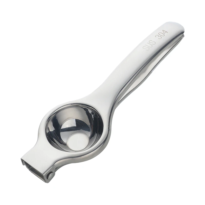 Ha288105a98ed4c4682d09c819cf5b8abl.webp 1PC Stainless steel Lemon Squeezer Golden Manual Fruit Juicer Household Orange Clip Kitchen Utensils Reamers Fast Handle Press
