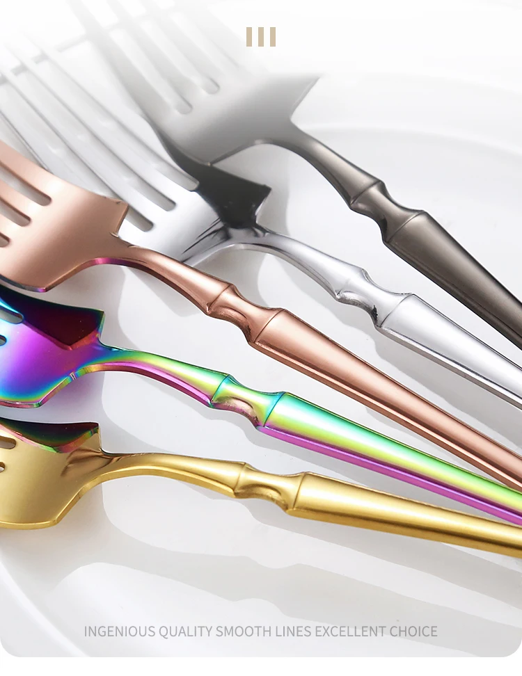 Hb167b99485454125815a33f9bbaeeb856.webp 16pcs Gold Cutlery Set Forks Knives Spoons Dinnerware Dishwasher Safe Stainless Steel Western Tableware Silverware Wedding Gift
