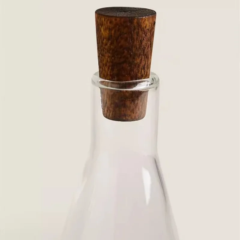 Glass Oil Dispenser Bottle for Kitchen Large Capacity Olive Oil Pourer Leak-proof Soy Spout Cooking Kitchen Storage Container