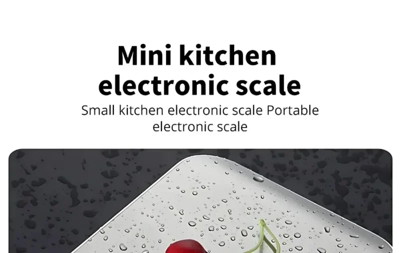 S0227b68b5ed44698978e21a3972a54baj.webp Kitchen Digital Scale Multi-function Portable Weighing Scale LCD Display USB Electronic Scales Baking Measuring Tools