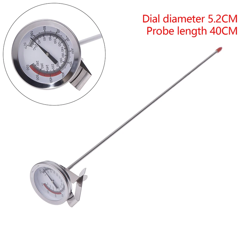 Kitchen Tools Stainless Steel 0~200℃/20～280℃/0～300℃ Cooking Temperature Meter Probe Thermometer Milk Coffee Food Meat Gauge