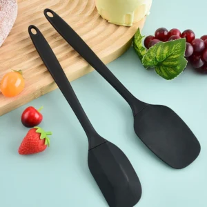 Silicone Kitchenware 6-Piece Set, Cream Scraper, Spatula, Oil Brush, Size Scraper Set Baking Tool, Non-Integrated Hand