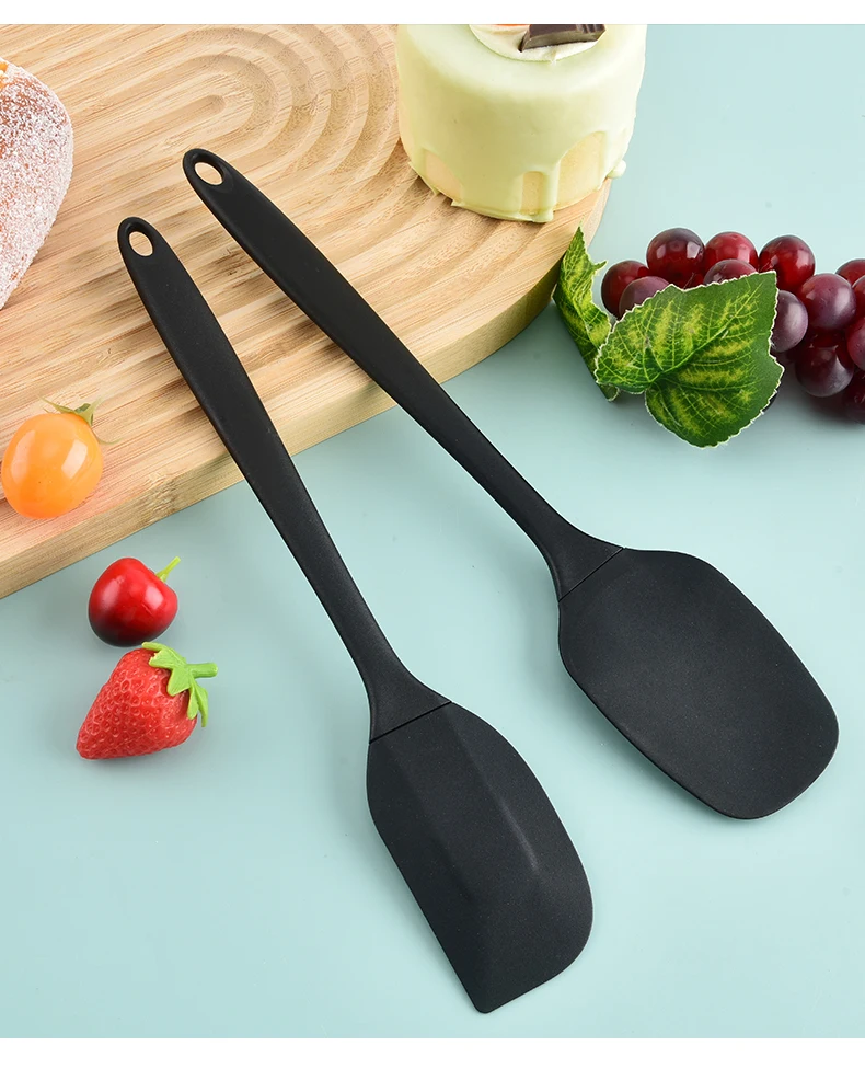 Silicone Kitchenware 6-Piece Set, Cream Scraper, Spatula, Oil Brush, Size Scraper Set Baking Tool, Non-Integrated Hand