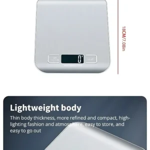 S0c8f4d44c7c945f499fa33350b36703eR.webp Kitchen Digital Scale Multi-function Portable Weighing Scale LCD Display USB Electronic Scales Baking Measuring Tools