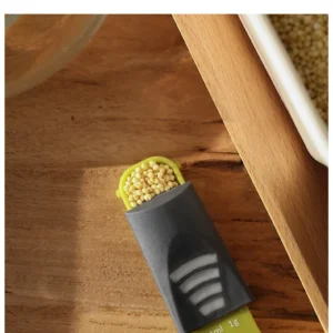 Kitchen Household Adjustable Measuring Spoon with Scale, Gram-controlled Salt and Milk Powder Measuring Spoon