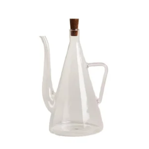 Glass Oil Dispenser Bottle for Kitchen Large Capacity Olive Oil Pourer Leak-proof Soy Spout Cooking Kitchen Storage Container