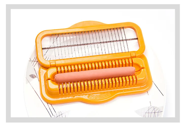 Kitchen Auxiliary Tools With Creative Functions: Hot Dog Slicer, Sausage Cutter, Ham Sausage Helper Hot Dog Cut