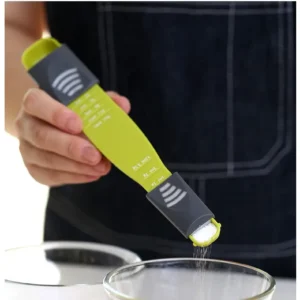 Kitchen Household Adjustable Measuring Spoon with Scale, Gram-controlled Salt and Milk Powder Measuring Spoon