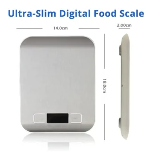 S17b723712e9d4a46a15dbd7e3c907e33m.webp Kitchen Digital Scale Multi-function Portable Weighing Scale LCD Display USB Electronic Scales Baking Measuring Tools