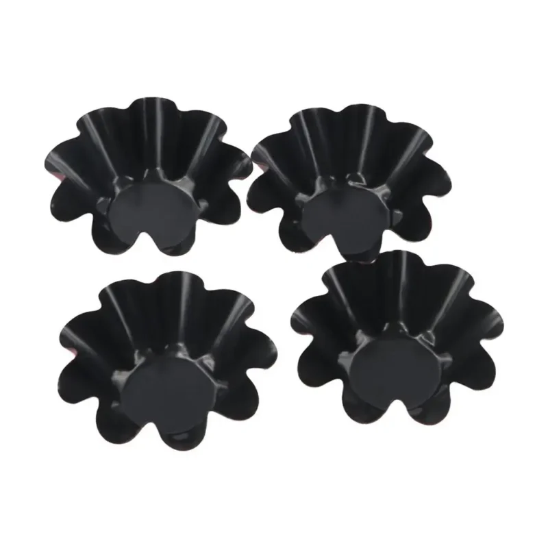 S1ab1371f6e66477099deceb683423f33Q-1.webp Bakeware Carbon Steel Egg Tart Molds Non-stick Mini Cake Mold Reusable Creative Tartlet Baking Mold Home