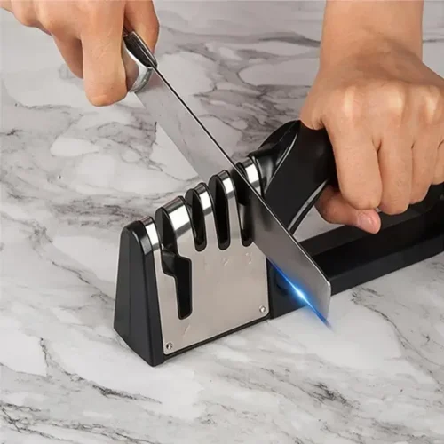 S206ad059a44f41b4beac3c9cddf82ff9u.webp Kitchen 4 Segment Knife Sharpener Multifunctional Portable Non-slip Base Knife Sharpener Household Kitchen Gadgets Accessories
