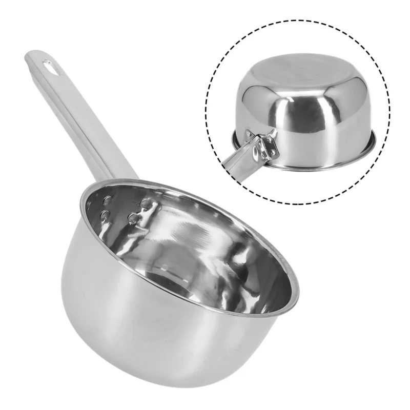 S218aedb8ea13472fae45121d1ce2caa4H.webp Stainless Steel Uncoated Nonstick Saucepan Household Milk Cooking Pot Frying Pan Induction Cooker Gas Stove Kitchen Utensils