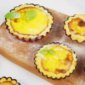 S29ca34703e024abea7bbd7e80693b5e3S.webp Bakeware Carbon Steel Egg Tart Molds Non-stick Mini Cake Mold Reusable Creative Tartlet Baking Mold Home