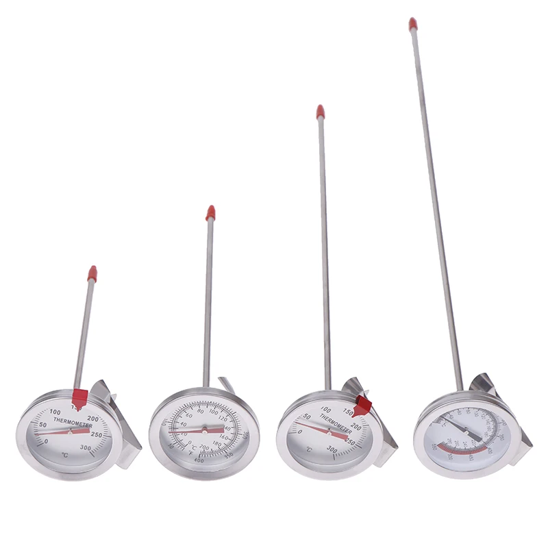 Kitchen Tools Stainless Steel 0~200℃/20～280℃/0～300℃ Cooking Temperature Meter Probe Thermometer Milk Coffee Food Meat Gauge