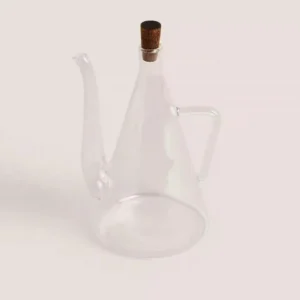 Glass Oil Dispenser Bottle for Kitchen Large Capacity Olive Oil Pourer Leak-proof Soy Spout Cooking Kitchen Storage Container