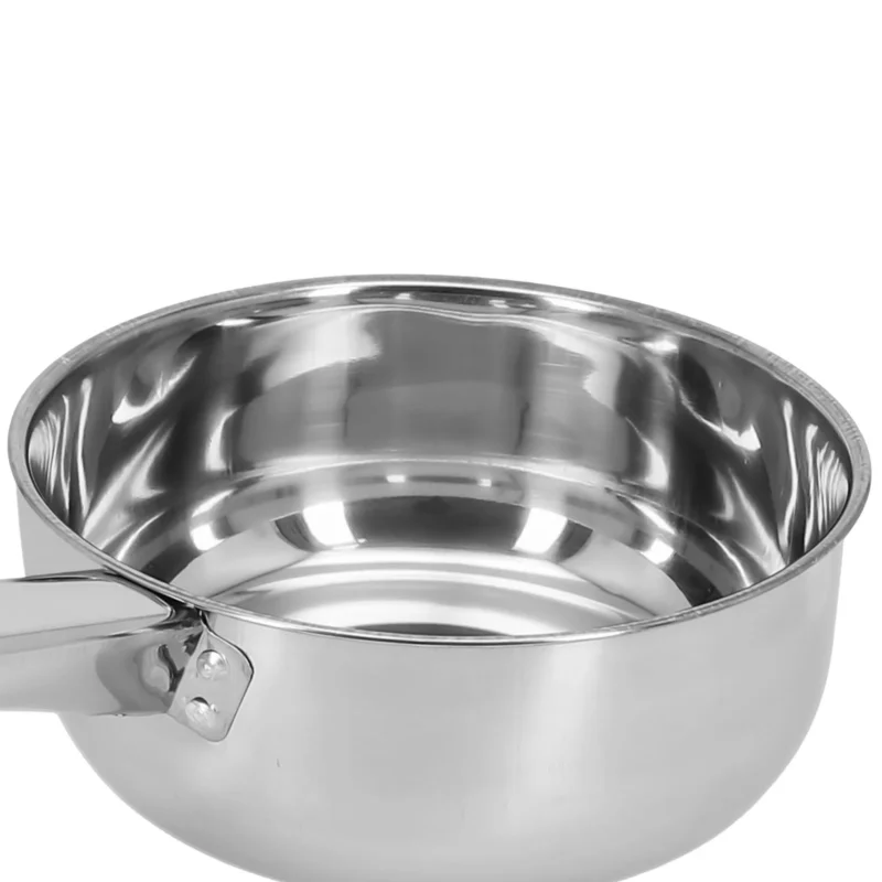 S313b05d7af6f482196ea45d0b3b7b237w.webp Stainless Steel Uncoated Nonstick Saucepan Household Milk Cooking Pot Frying Pan Induction Cooker Gas Stove Kitchen Utensils