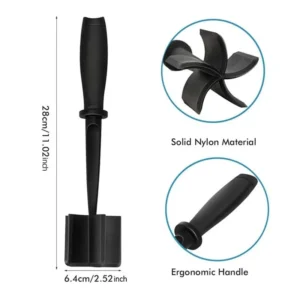 Kitchen Manual Meat Chopper, 1 Piece Multifunctional Meat Masher, Handheld Food Chopper, Vegetable Salad Chopper, Kitchen Gadget