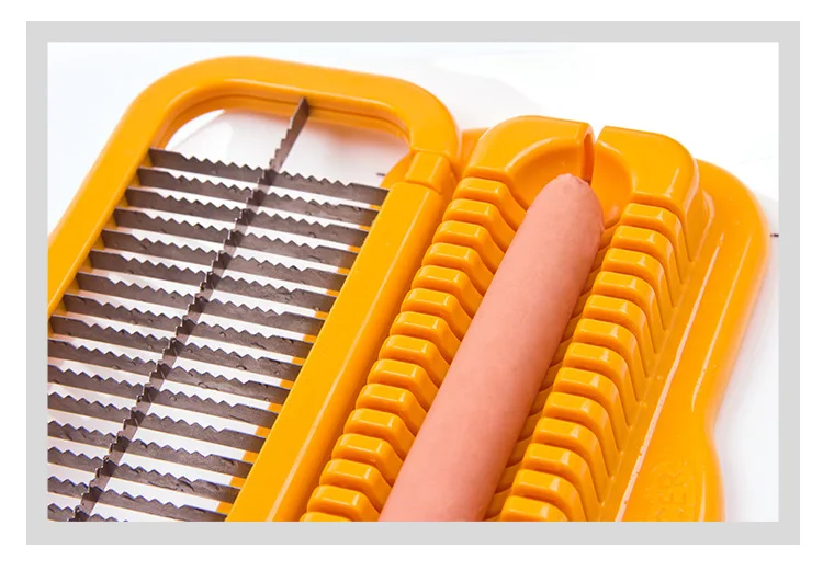 Kitchen Auxiliary Tools With Creative Functions: Hot Dog Slicer, Sausage Cutter, Ham Sausage Helper Hot Dog Cut