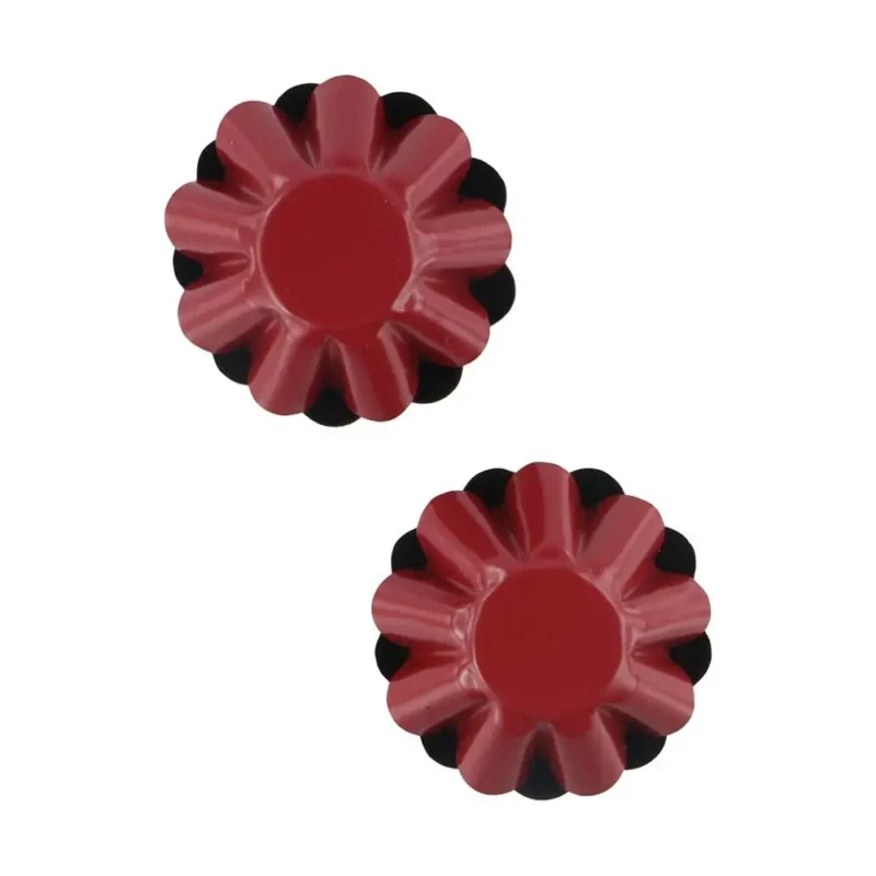 S34d10e16cfd54262bd50505a7852e4d7B.webp Bakeware Carbon Steel Egg Tart Molds Non-stick Mini Cake Mold Reusable Creative Tartlet Baking Mold Home