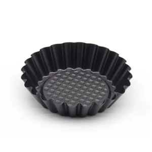 S35788045008640d69e6d7f27073d1d3dB.webp Bakeware Carbon Steel Egg Tart Molds Non-stick Mini Cake Mold Reusable Creative Tartlet Baking Mold Home