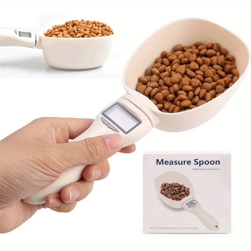 S3781ca9a896740e787e7a1c55678de17A-1.webp Kitchen Digital Food Measuring Spoon Scale Pet Food Measuring Spoon Scale Suitable For Cat And Dog Food Measuring Flour Spoon 