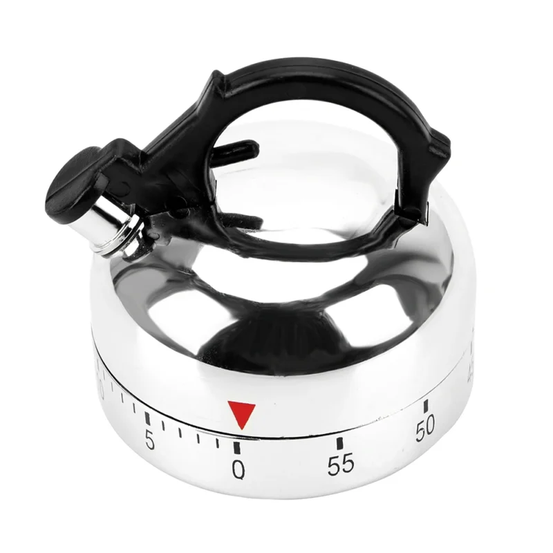 S3ce86d3a923447cfaa2d11b60b93b679c.webp Kitchen Tool Gadgets Cooking Reminders Tools 60 Minutes Kitchen Timer Mechanical Timer Countdown Alarm Reminder Kettle Shape