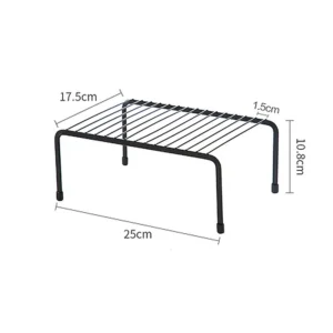 Iron Kitchen Storage Rack Closet Shelf Dish Drying Rack Spice Jars Holder Seasoning Bottles Shelves Spice Rack Kitchen Organizer