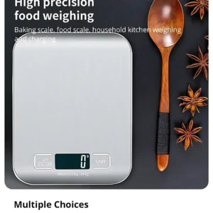 S45263e1342dc49398dce3dc992049b26i.webp Kitchen Digital Scale Multi-function Portable Weighing Scale LCD Display USB Electronic Scales Baking Measuring Tools