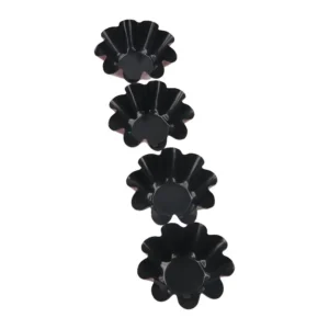 S452d93bd4cb4465fa0419f033f123b7ca.webp Bakeware Carbon Steel Egg Tart Molds Non-stick Mini Cake Mold Reusable Creative Tartlet Baking Mold Home