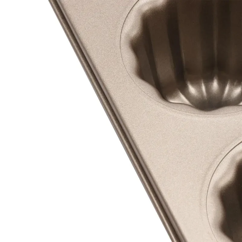 Dessert Mousse Custard Bakeware Carbon Steel French Cannele Mould Baking Tool Cake Pan Canele Mold