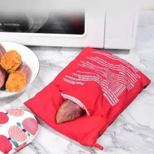 S5ca55bd86ae443f5a47db26b4a6312a6R.webp Kitchen Supplies Microwave Potato Bag Baked Potato Bag Red Pouch Cooking in Just 4 Minutes Cooker Bag Potato Bags Kitchen Tools