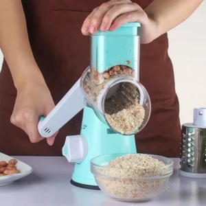 S5d2b618a496044f3914d8395f50d4de0e.webp Fruit & Vegetable Tools Vegetable Chopper Kitchen Gadgets Shredders Food Cutter Multifunctional Rotary Manual Slicers Kitchen