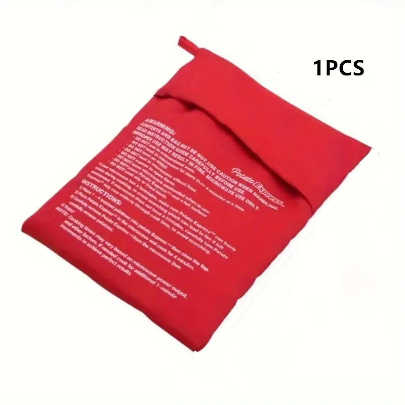 S5dfbf3bf9a004c9caa78317fc30711743.webp Kitchen Supplies Microwave Potato Bag Baked Potato Bag Red Pouch Cooking in Just 4 Minutes Cooker Bag Potato Bags Kitchen Tools