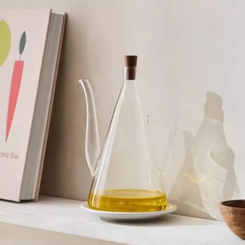 S5e481781ac5b4fbb80e89139538725ffG.webp Glass Oil Dispenser Bottle for Kitchen Large Capacity Olive Oil Pourer Leak-proof Soy Spout Cooking Kitchen Storage Container