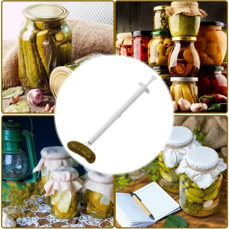 S6315a529961341e4a975746cd64035e4Z.webp Pickle Picker Multifunction Pickle Fork Food Grabber Tools For Pickle Pincher Olive Pepper Clean And Easy To Use Kitchen Clips