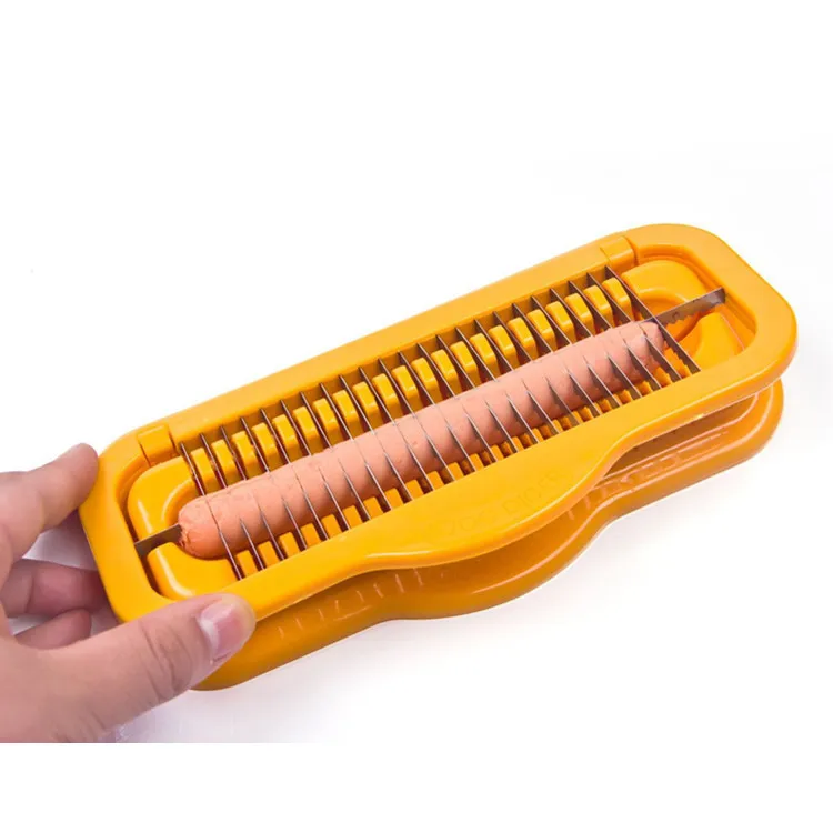 Kitchen Auxiliary Tools With Creative Functions: Hot Dog Slicer, Sausage Cutter, Ham Sausage Helper Hot Dog Cut