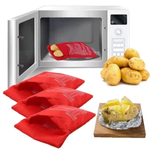 S69d978fcabb04a67b679281e33ba5439Y.webp Kitchen Supplies Microwave Potato Bag Baked Potato Bag Red Pouch Cooking in Just 4 Minutes Cooker Bag Potato Bags Kitchen Tools
