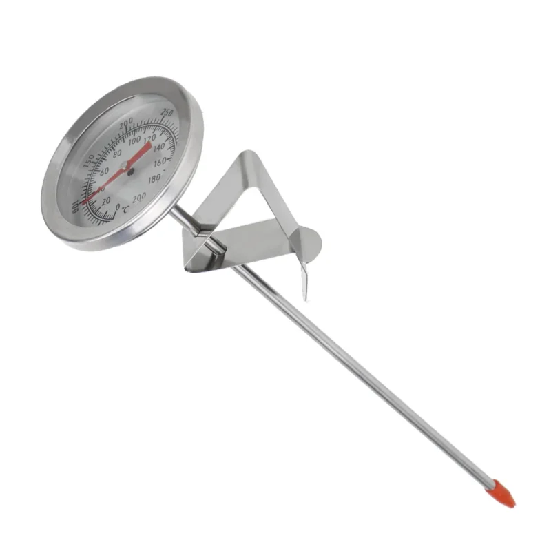 Kitchen Tools 0~200℃ Cooking Temperature Meter Stainless Steel Probe Thermometer Milk Coffee Food Meat Gauge