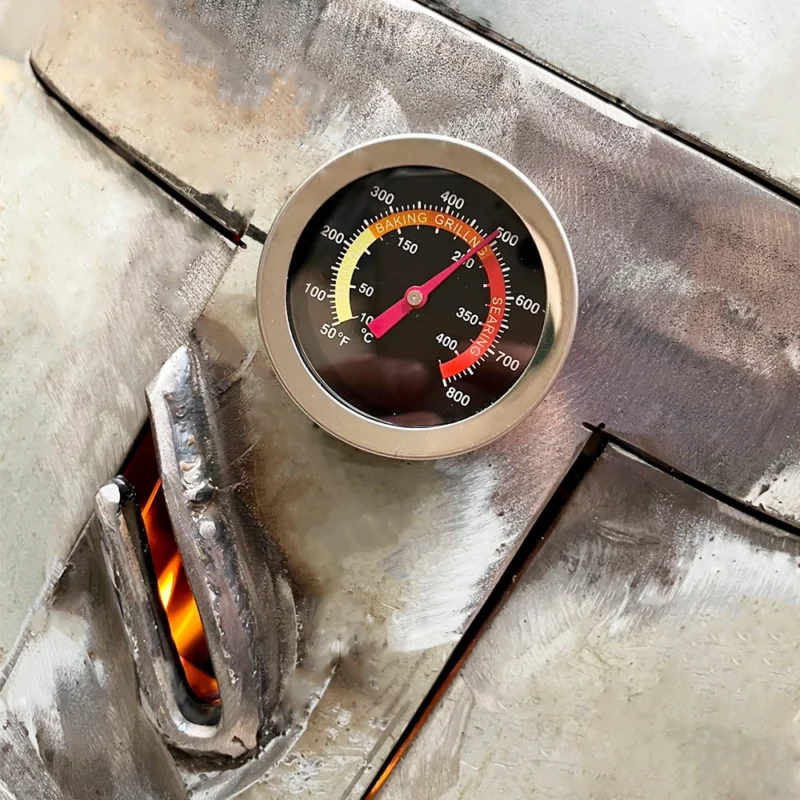 S74a86f86e7aa42fba3d1e9a2c2360f66g.webp 52mm 10℃-400℃ Kitchen Cooking Thermometer Meat Food Temperature Test Meter for Oven BBQ Grill with Probe Heat Barbecue