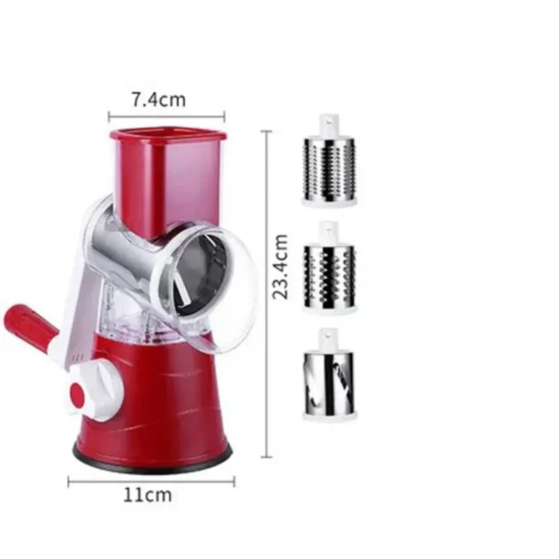 S74bfdbdbdd5d438389bb9f951a3ea3436-1.webp Fruit & Vegetable Tools Vegetable Chopper Kitchen Gadgets Shredders Food Cutter Multifunctional Rotary Manual Slicers Kitchen