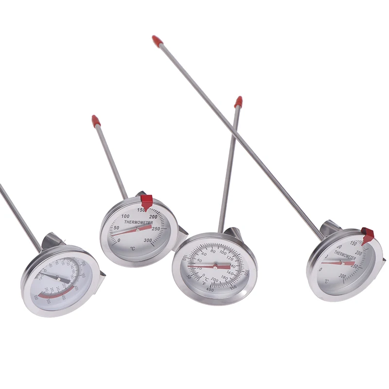 Kitchen Tools Stainless Steel 0~200℃/20～280℃/0～300℃ Cooking Temperature Meter Probe Thermometer Milk Coffee Food Meat Gauge