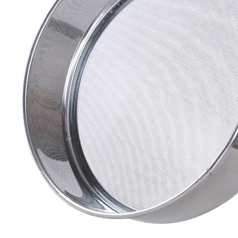 Kitchen Useful Small Tools Multifunctional Manual Flour Mesh Powder Stainless Steel Flour Sieve Practical Durable Accessories