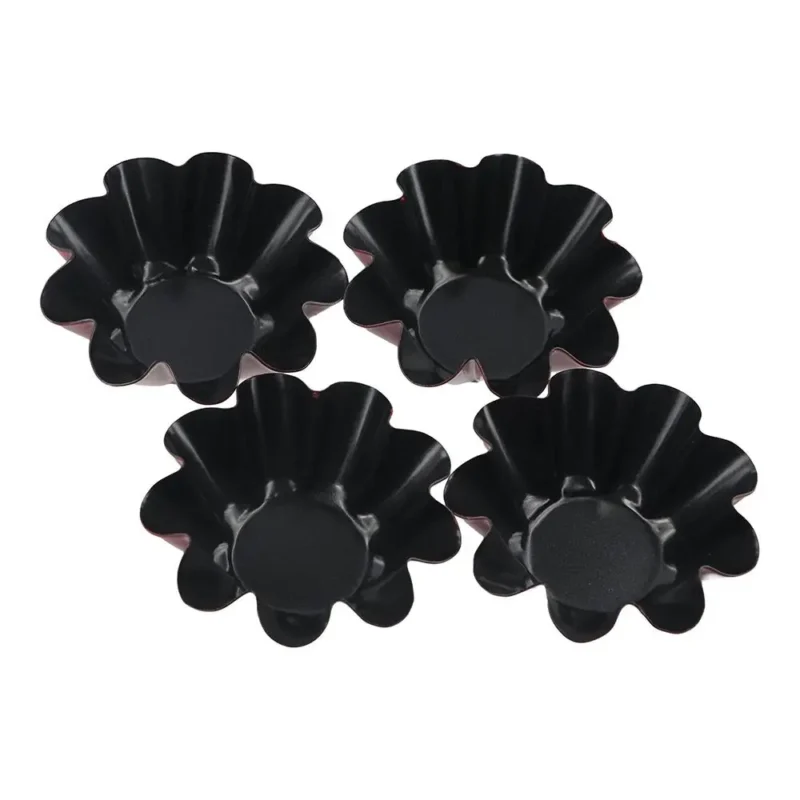S7cb8e17caa6f425da581a187370a6339o.webp Bakeware Carbon Steel Egg Tart Molds Non-stick Mini Cake Mold Reusable Creative Tartlet Baking Mold Home