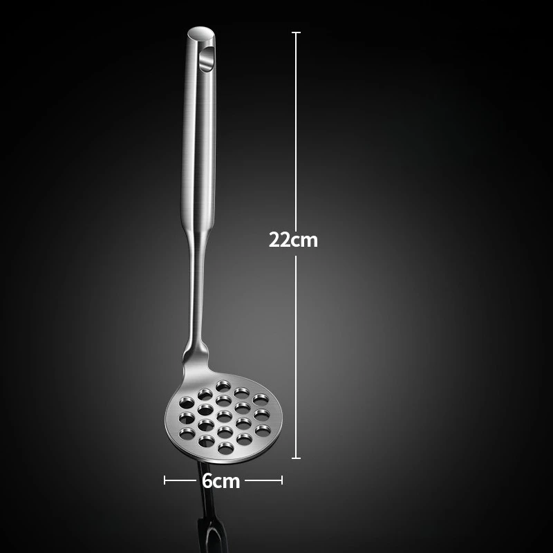 S7f123b6d17a14ce0b268fbe5955e75bfh.webp 1PC Potato Press Household Baby Supplementary Food Press Spoon Press Mashed Potatoes Kitchen Cooking Tools Home Kitchen Utensils