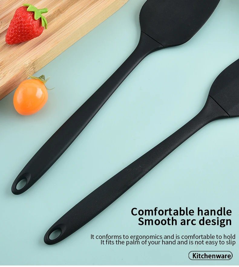 Silicone Kitchenware 6-Piece Set, Cream Scraper, Spatula, Oil Brush, Size Scraper Set Baking Tool, Non-Integrated Hand