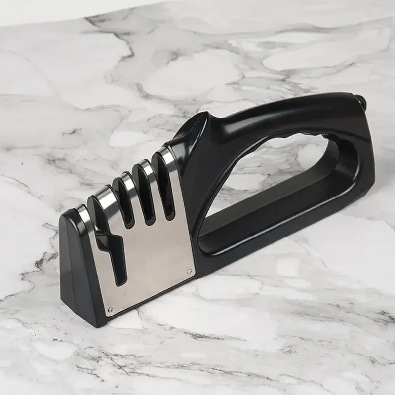 S8a9427a9607d4379ae857077960a428fP.webp Kitchen 4 Segment Knife Sharpener Multifunctional Portable Non-slip Base Knife Sharpener Household Kitchen Gadgets Accessories