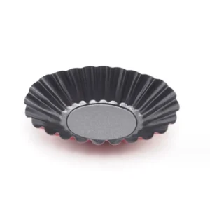 S8c6aadfd247e4c9db5d99a84d83ec9f8P.webp Bakeware Carbon Steel Egg Tart Molds Non-stick Mini Cake Mold Reusable Creative Tartlet Baking Mold Home