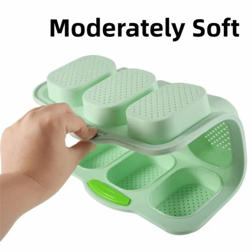 S96e3a06a008541d9b98ee19c72731241J.webp Bakeware 9 Grids Silicone Cake Mold Silicone Non-Stick Bread Baking Form Non-slip Reusable Silicone Baking Pan Baking Tool